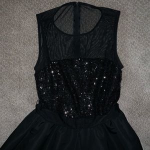 Black sparkly dress